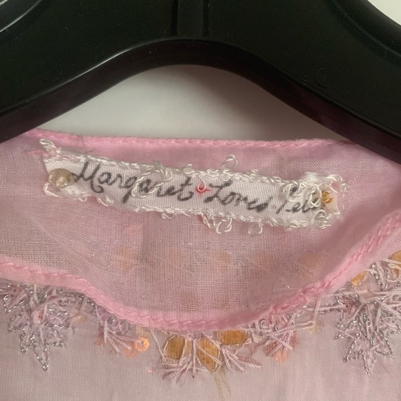 Pink cotton beach tunic size M by Margaret loves Pete. - Picture 7 of 12